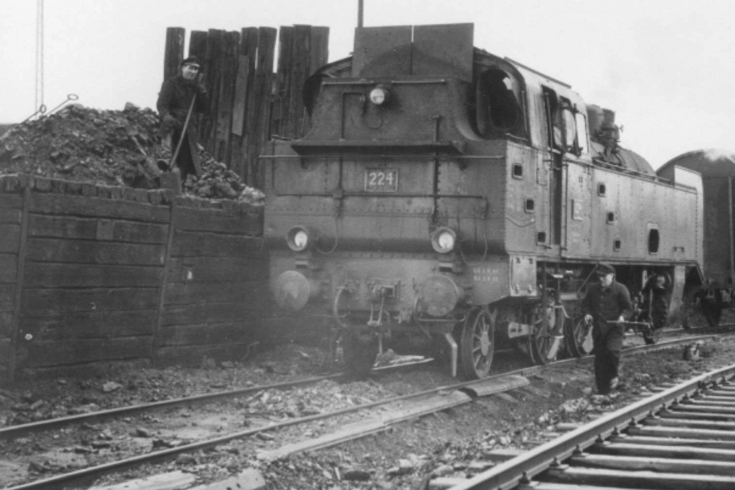 Lok 224 am Kohlebansen
