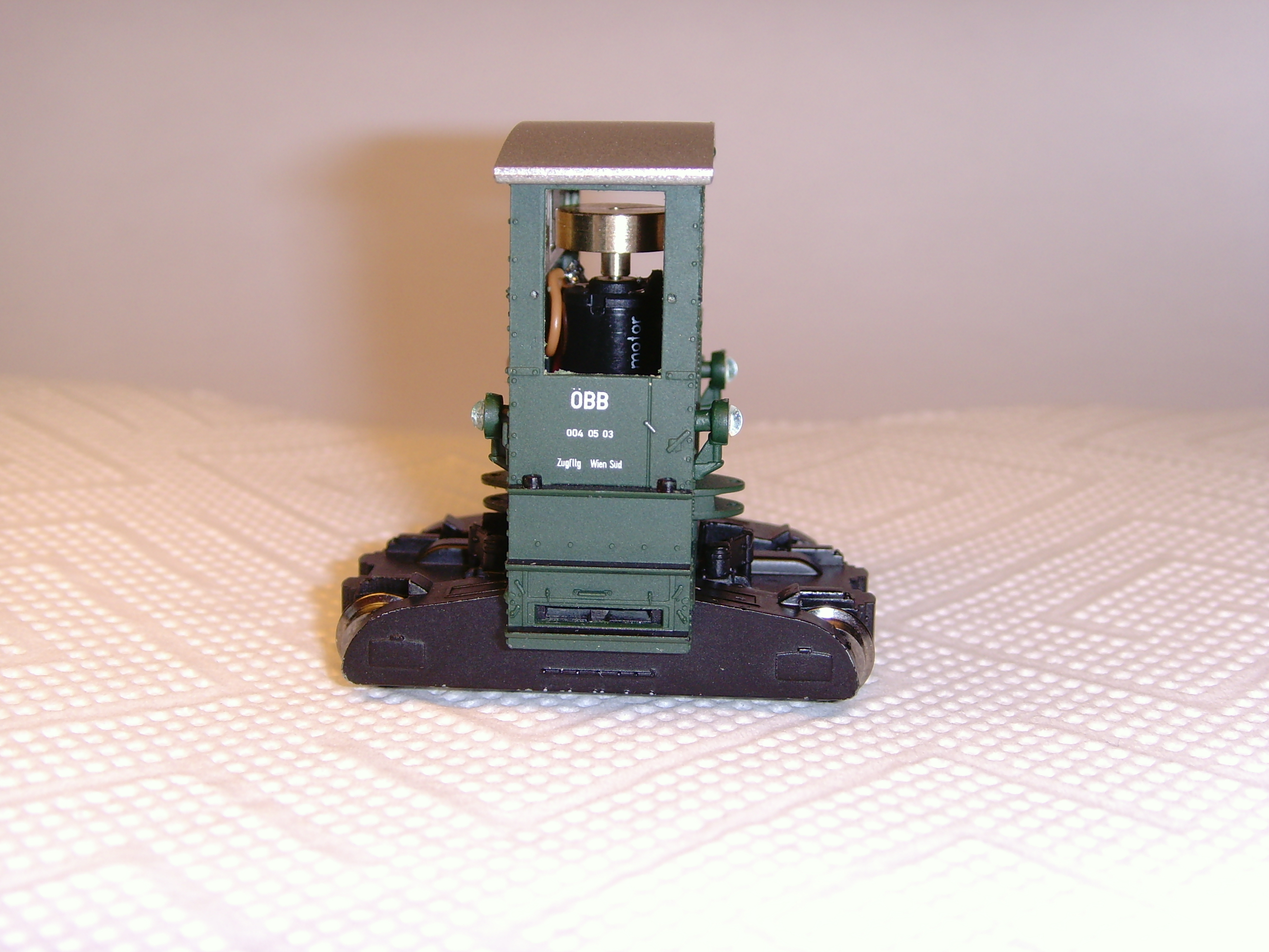 Das wieder zusammengebaute Modell von Rivarossi