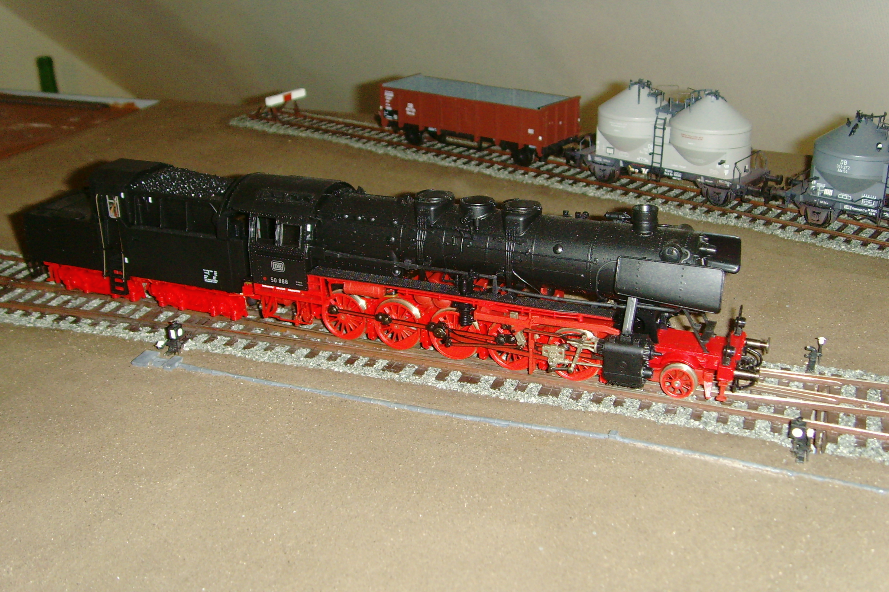 Probefahrt mit BR 50