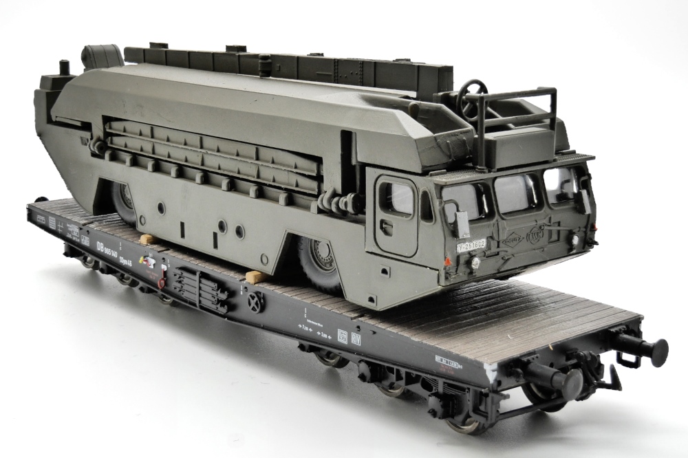 Das bearbeitete Artitec-Modell, Beladung als Stellprobe