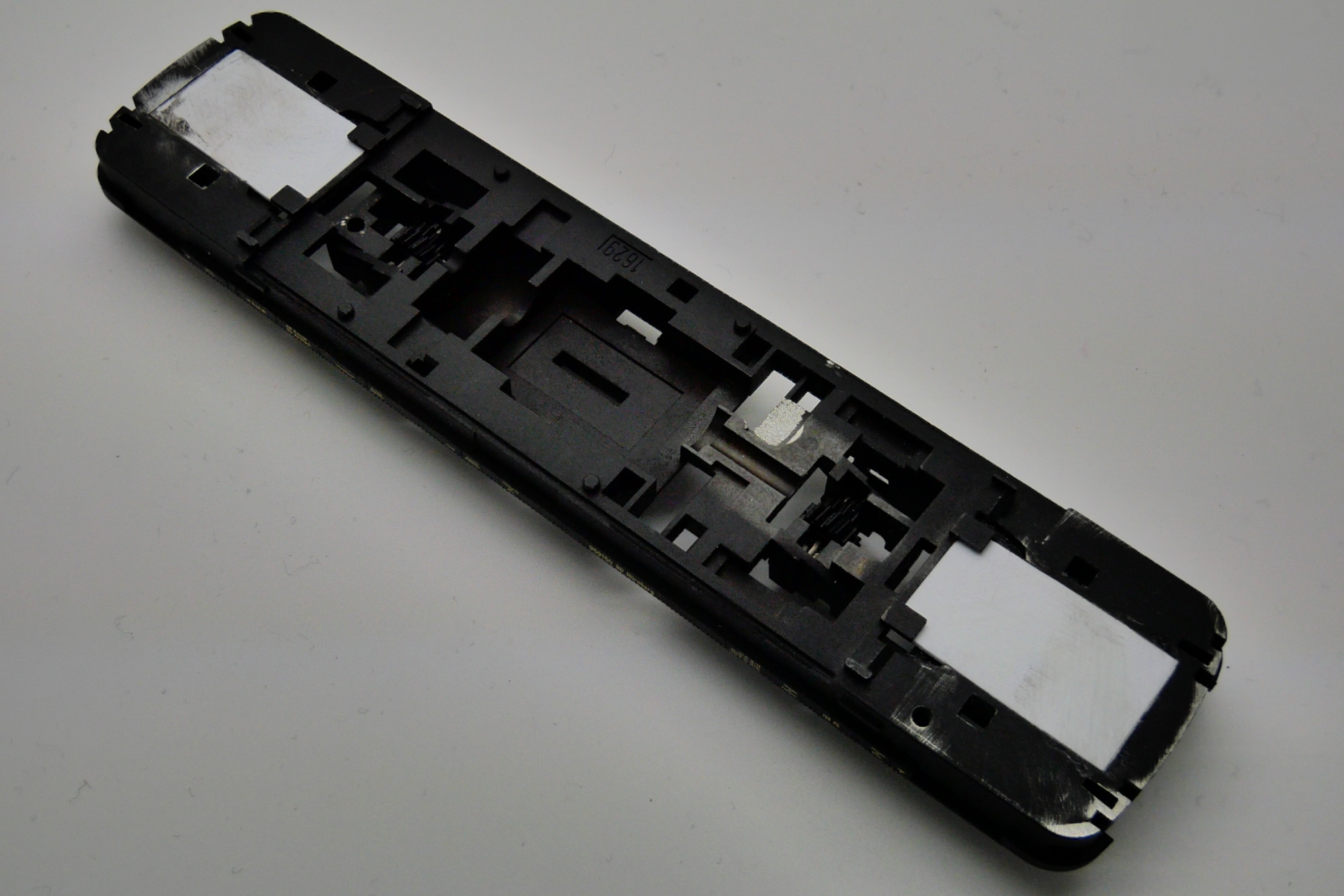 Das bearbeitete Fahrgestell des VT 95